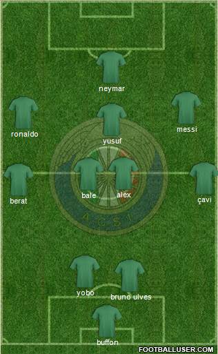 CD Audax Italiano de La Florida S.A.D.P. football formation