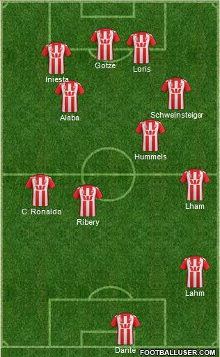 Melbourne Heart FC 4-3-2-1 football formation