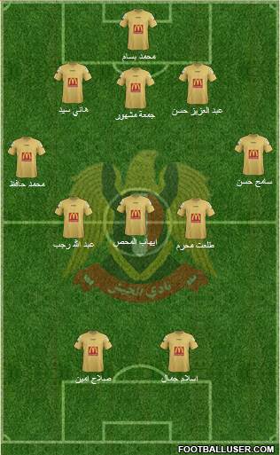 Al-Jaish (EGY) football formation