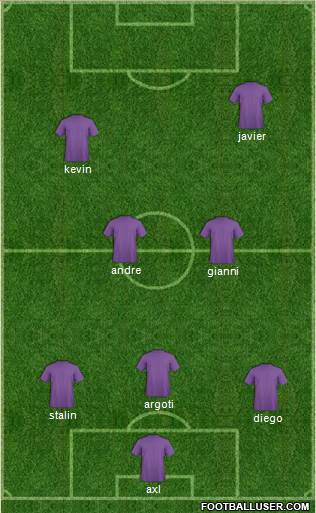 CD Cristo Rey 4-1-2-3 football formation