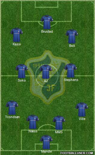 Stabæk Fotball football formation