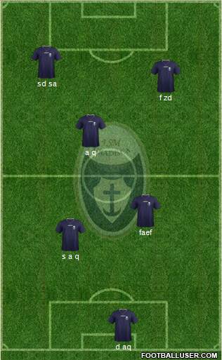Itala San Marco 4-3-3 football formation