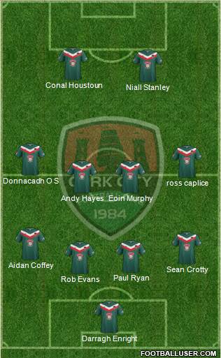 Cork City football formation