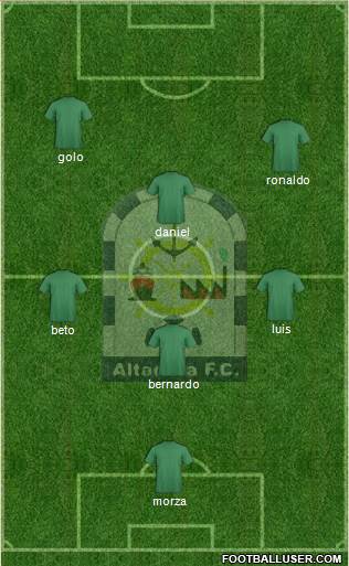 Club Altamira F.C. 3-5-2 football formation
