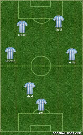 Dundee 3-5-2 football formation