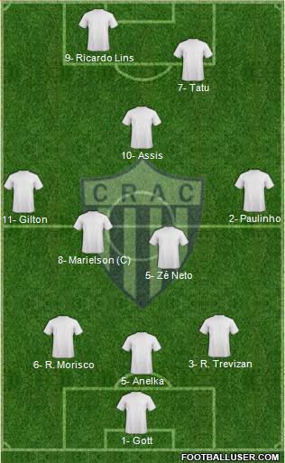 CRA Catalano football formation