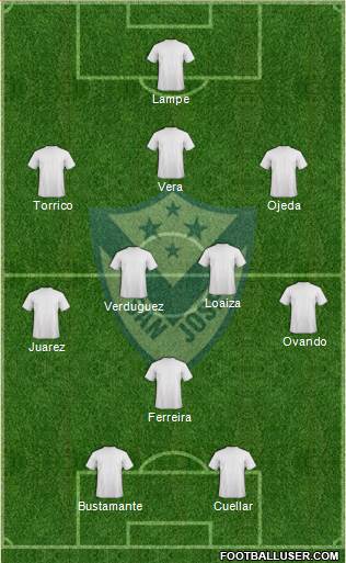 C San José football formation