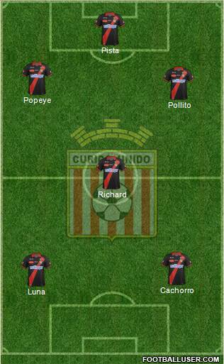 CD Provincial Curicó Unido 5-4-1 football formation