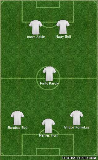 World Cup 2014 Team 4-4-1-1 football formation