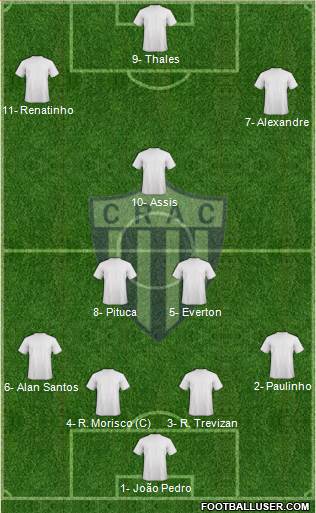 CRA Catalano football formation