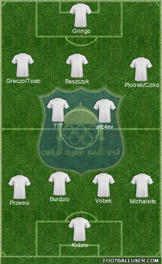 Najaf Sports Club football formation