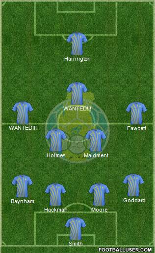 Al-Gharrafa Sports Club 4-2-3-1 football formation