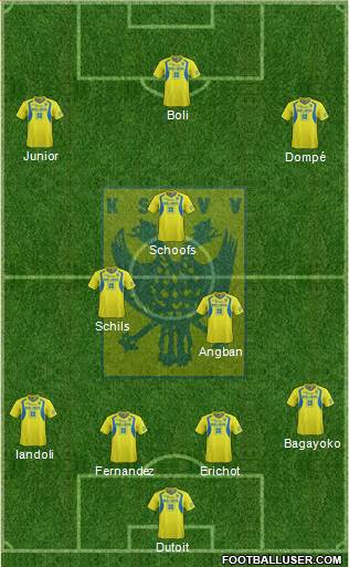 K Sint-Truidense VV football formation