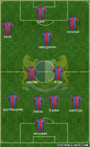 Baia Zugdidi 4-3-3 football formation