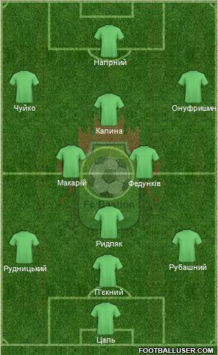 Bastion Illichivs'k football formation