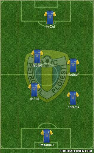 SC FC Petrolul Ploiesti football formation