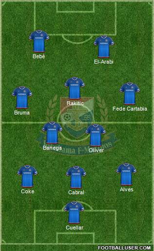 Yokohama F Marinos 3-5-2 football formation