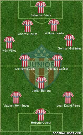 CPD Junior 4-2-3-1 football formation