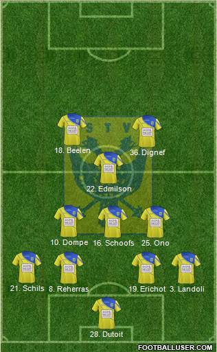 K Sint-Truidense VV football formation