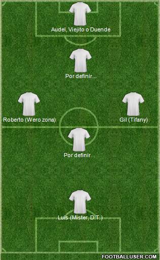 Fifa Team 4-3-1-2 football formation