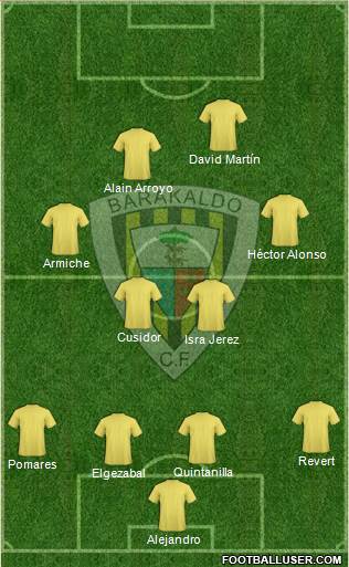 Barakaldo C.F. football formation