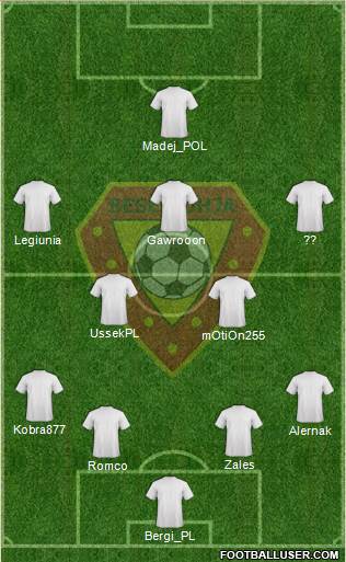 KS Besëlidhja Lezhë 4-2-3-1 football formation