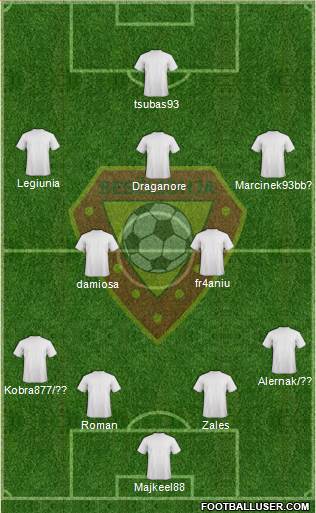 KS Besëlidhja Lezhë 4-2-3-1 football formation