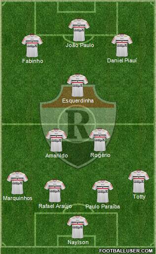 River AC football formation