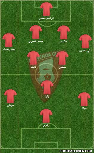 Al-Wahda (KSA) 4-2-3-1 football formation