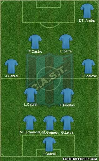 San Telmo football formation