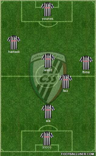 All Club Sportif Sfaxien (Tunisia) Football Formations page 4