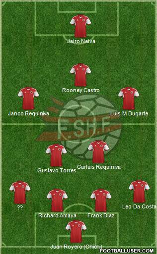 Albania 4-2-3-1 football formation