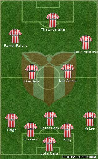 Club Atlético River Plate 5-4-1 football formation