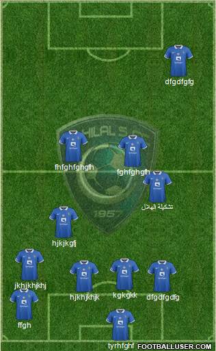 Al-Hilal (KSA) football formation