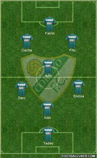 Coruxo F.C. football formation
