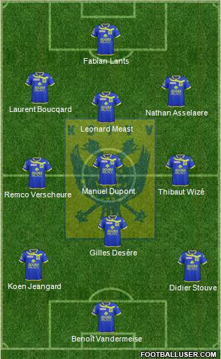 K Sint-Truidense VV football formation