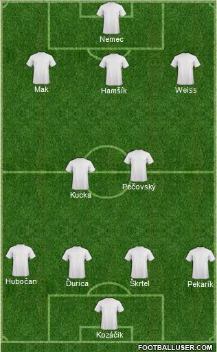 Torquay United 4-2-3-1 football formation