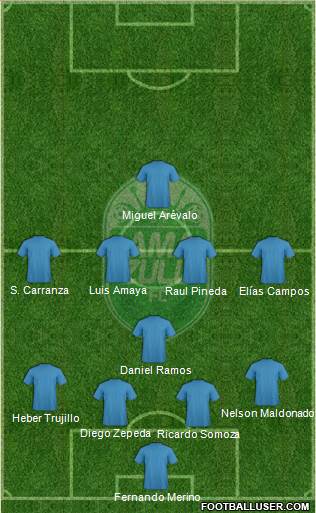 AmaZulu 4-1-4-1 football formation