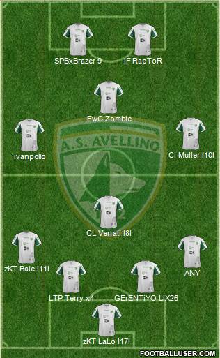 Avellino football formation