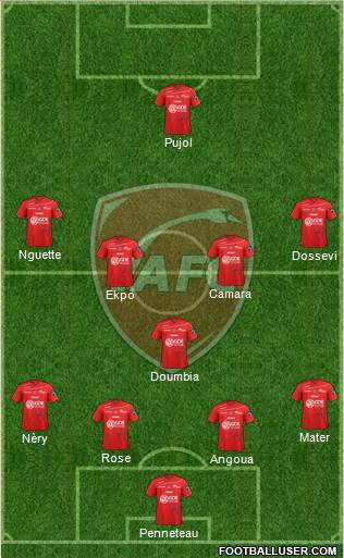 Valenciennes Football Club football formation