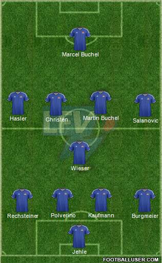 Liechtenstein football formation