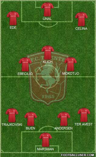 FC Twente football formation