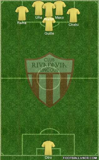 Rivadavia 4-5-1 football formation
