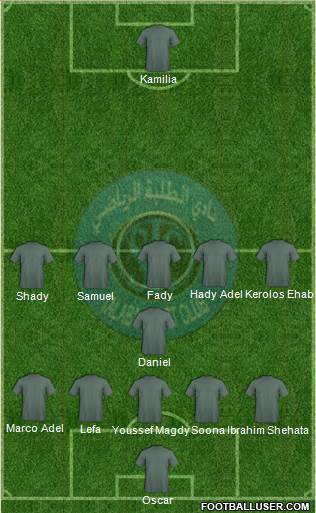 Al-Talaba Sports Club 3-5-1-1 football formation