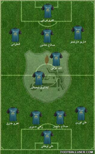 ENPPI Club football formation
