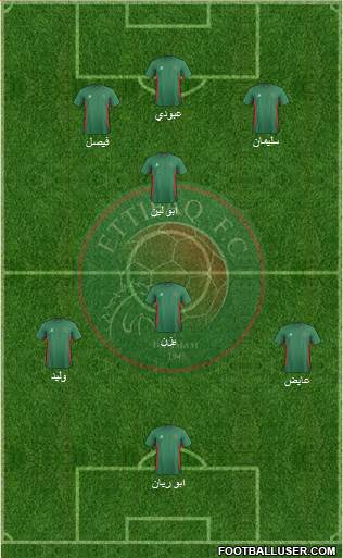 Al-Ittifaq (KSA) football formation