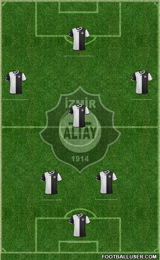 Altay 4-5-1 football formation