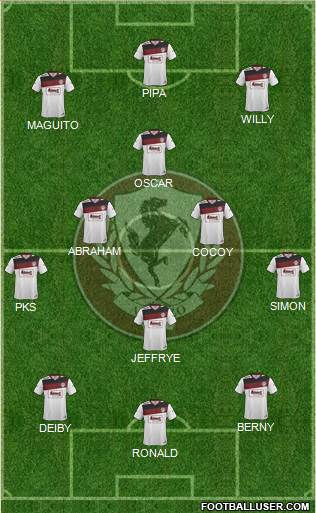 Arezzo football formation