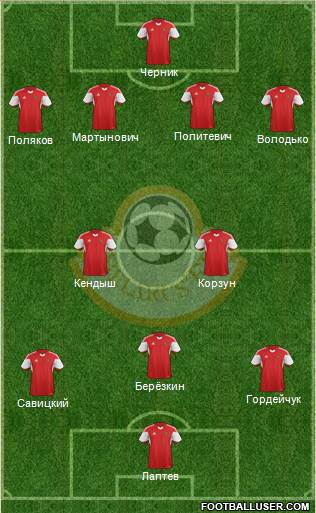 Belarus football formation