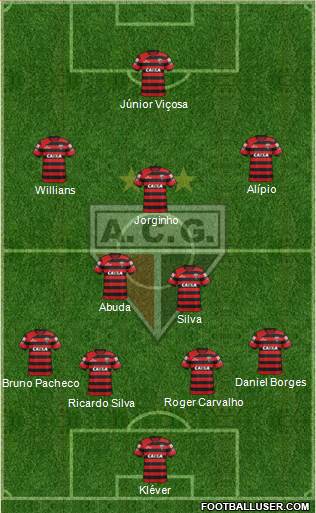 Atlético C Goianiense football formation